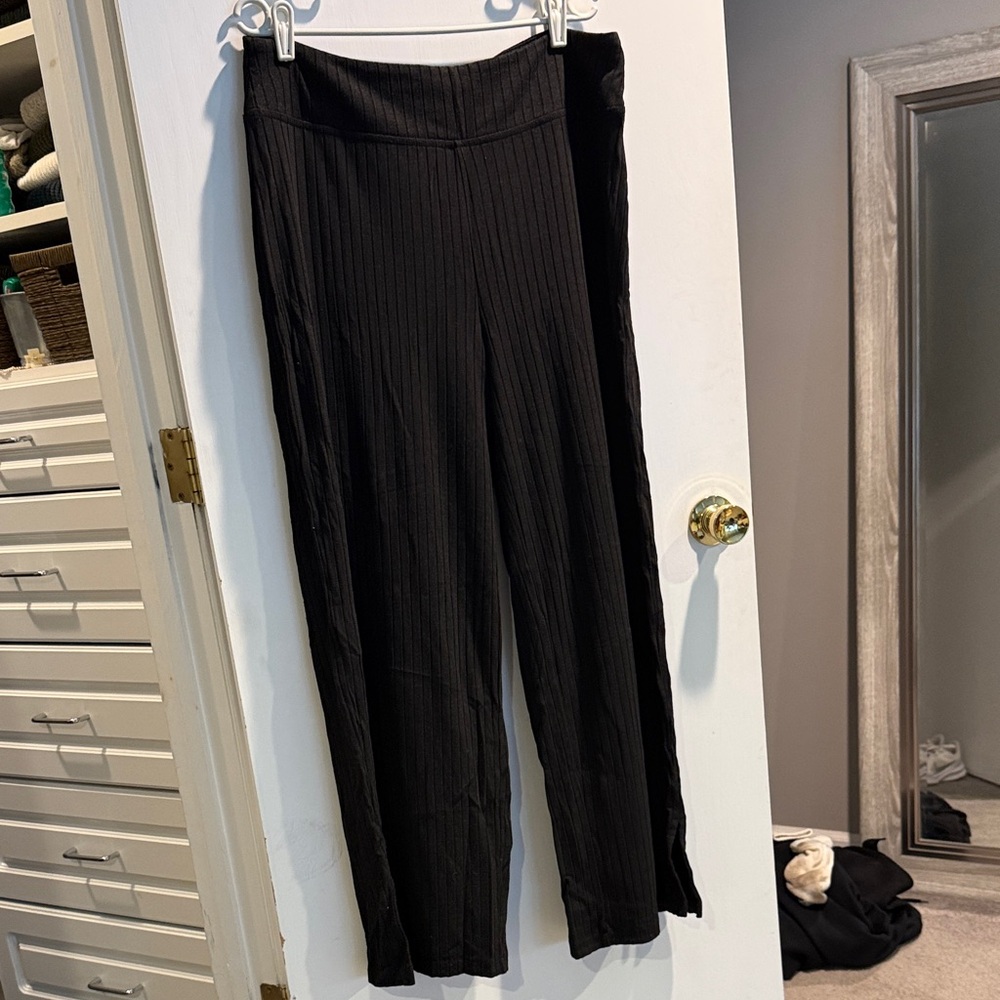 Vineyard Vines Charcoal Wide Leg Pants